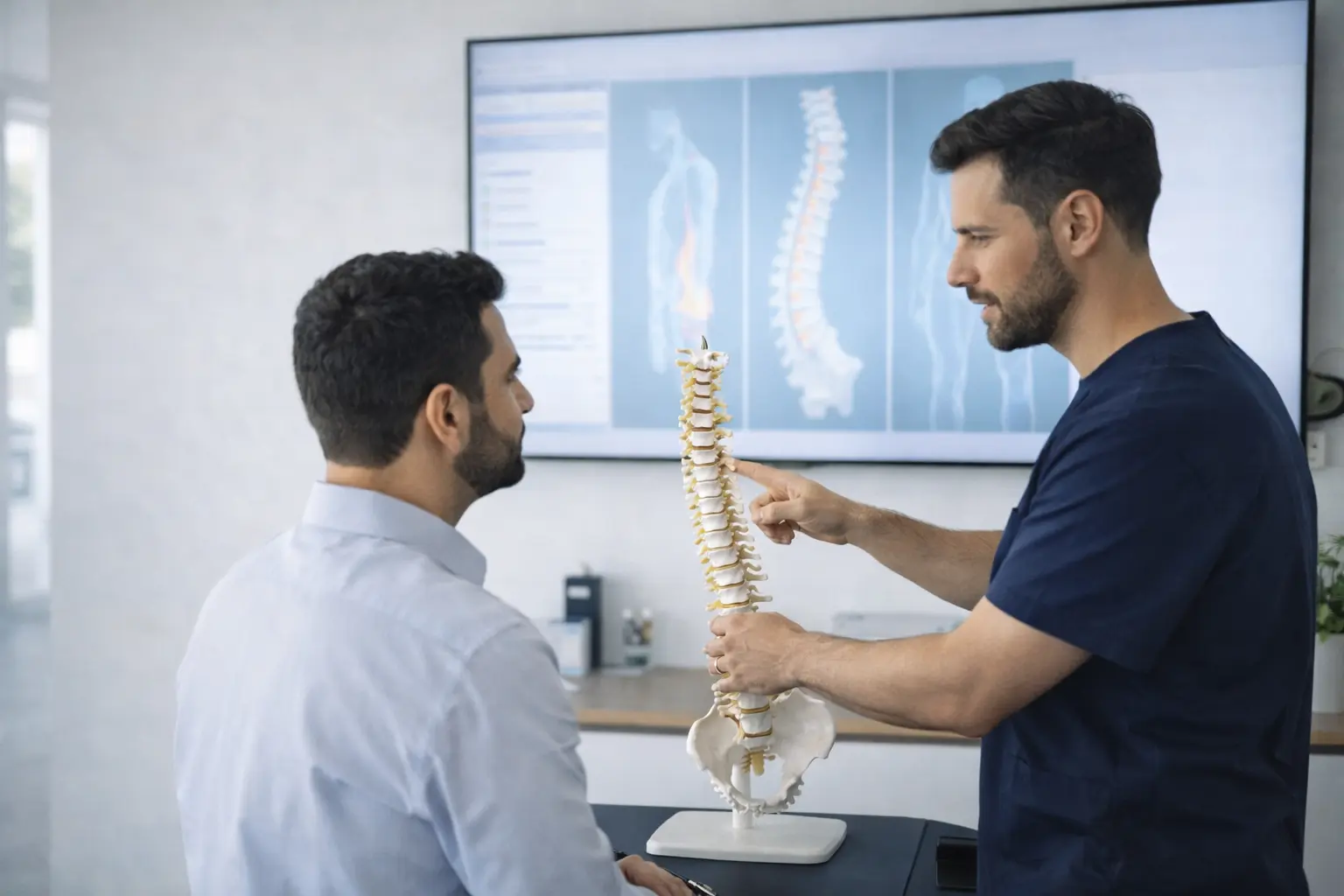 Evaluación postural en Dolorfin Pachuca